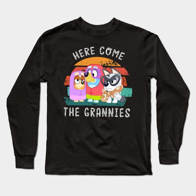 here come the grannies Long Sleeve T-Shirt by Stereoferment